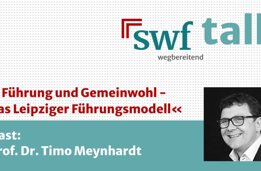 11. SWF Talk mit Prof. Dr. Timo Meynhardt
