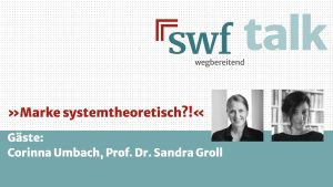 32. swf-Talk mit Corinna Umbach und Sandra Groll